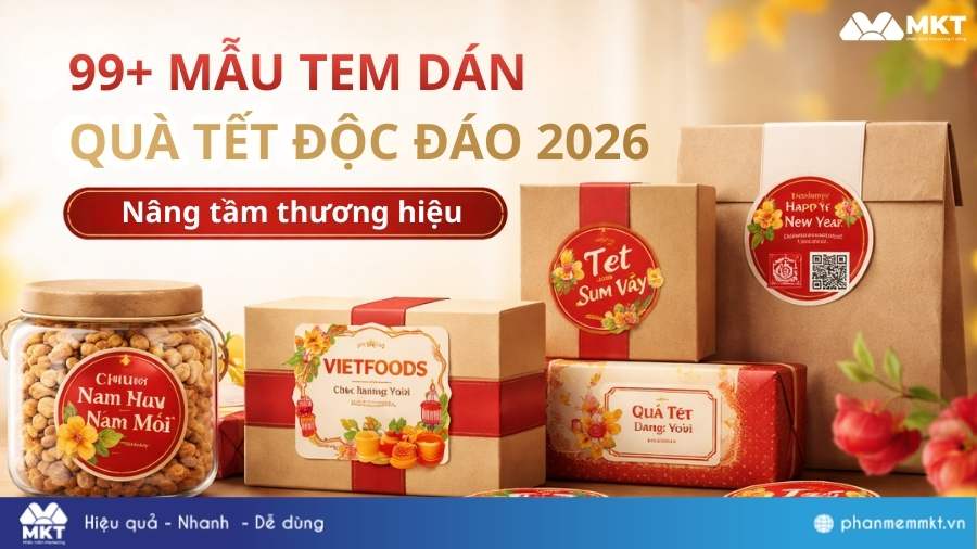 99+ mẫu tem dán quà Tết đẹp, độc đáo, nâng tầm thương hiệu 3 Tem dán quà Tết