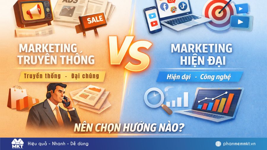 So sánh marketing truyền thống và marketing hiện đại dễ hiểu nhất 38 So sánh marketing truyền thống và marketing hiện đại: Nên đầu tư đâu?