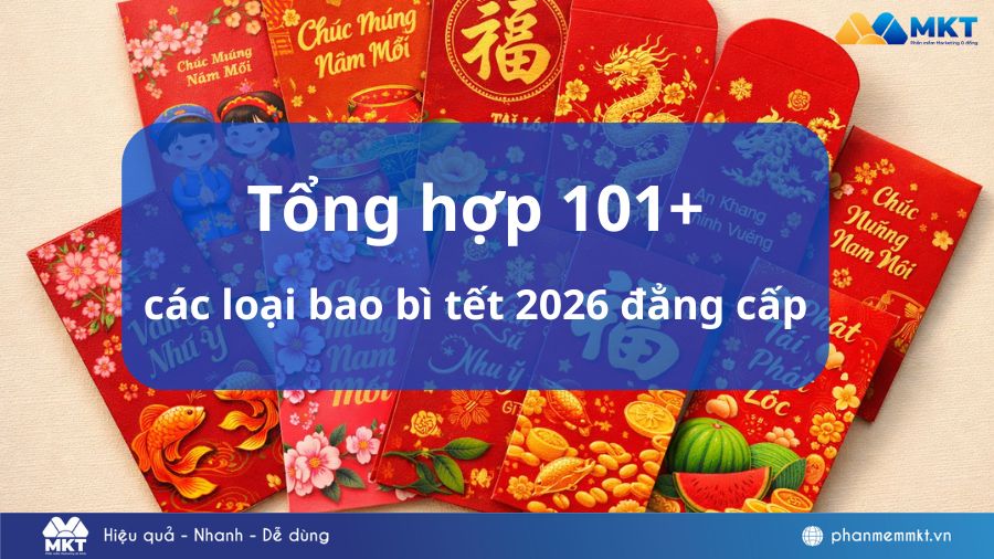 Tổng hợp các loại bao bì tết 2026 đẳng cấp 3 Bao bì Tết 2026: Xu hướng, mẫu thiết kế đẹp