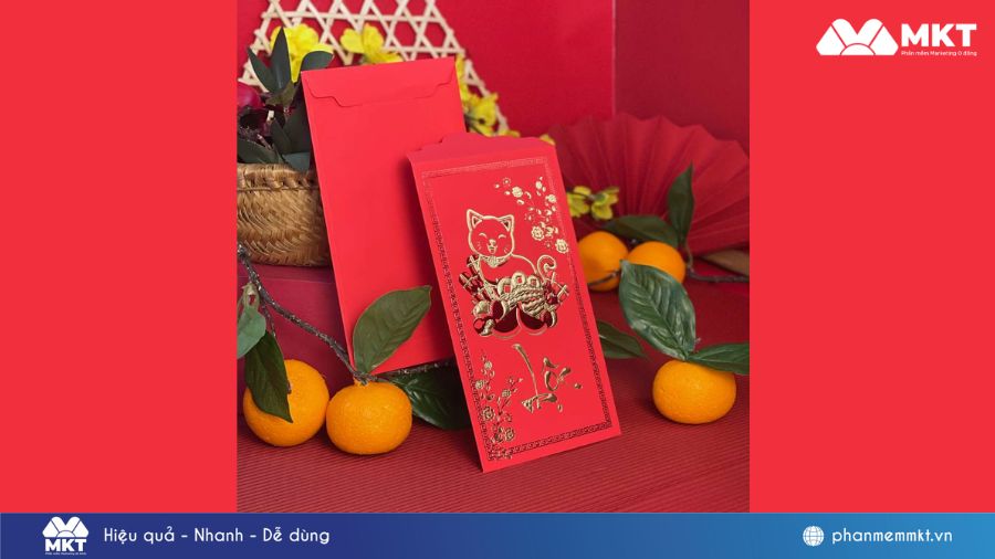 Có 3 loại phong bao lì xì phổ biến nhất 2026 Bao bì Tết