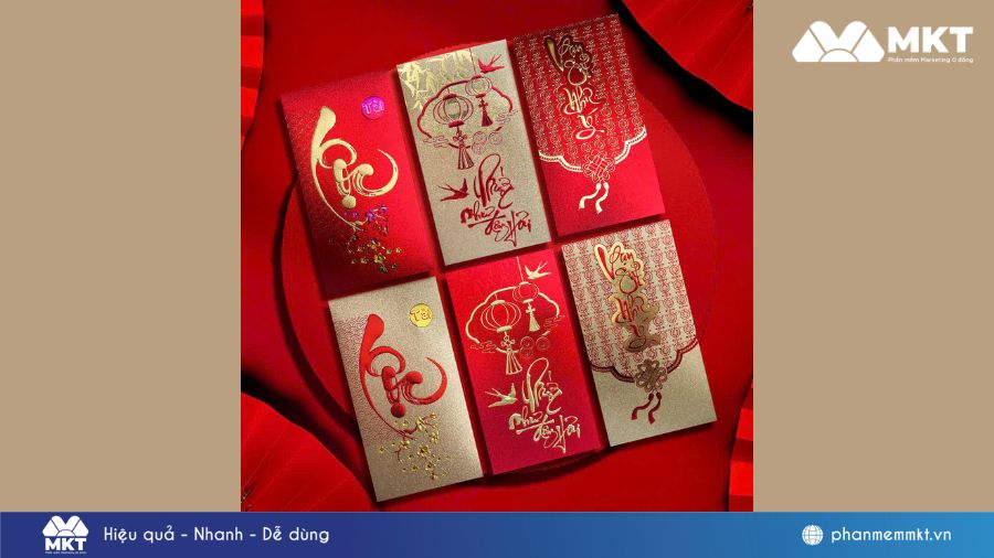 Mẫu 3 Bao bì Tết