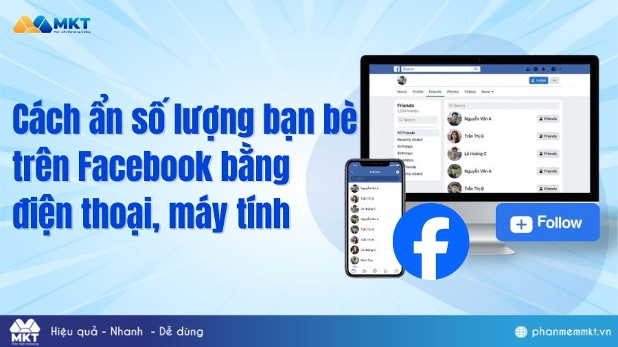 Cách ẩn số lượng bạn bè trên Facebook bằng điện thoại, máy tính 2 Cách ẩn số lượng bạn bè trên Facebook