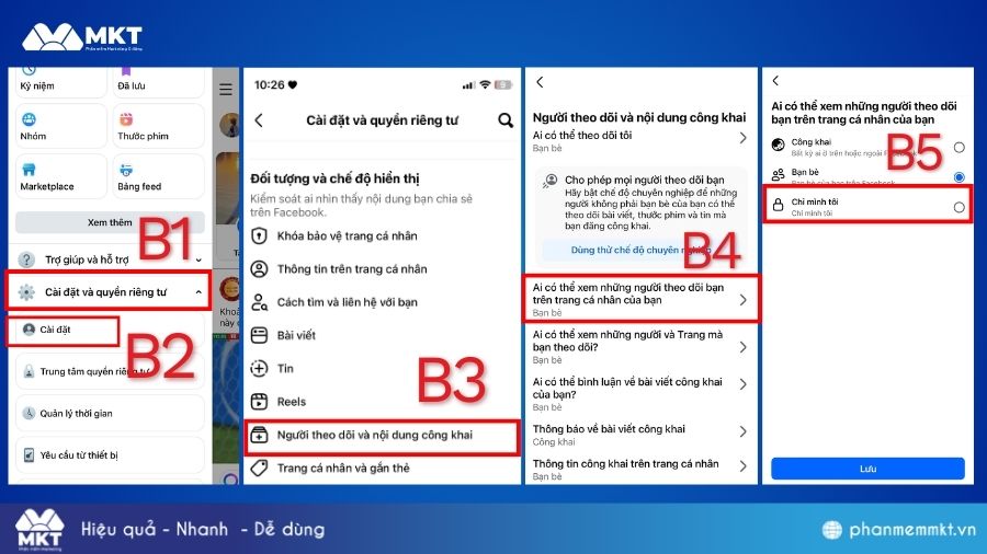 Ẩn số lượng người theo dõi trên Facebook Cách ẩn số lượng người theo dõi trên Facebook