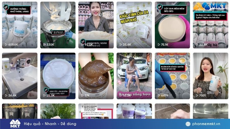 Chủ kênh TikTok HUYNH THANH COSMETIC và bí quyết dùng MKT TikPro tăng X5 hiệu quả seeding livestream 2 Kênh TikTok HUYNH THANH COSMETIC tăng trưởng rõ rệt