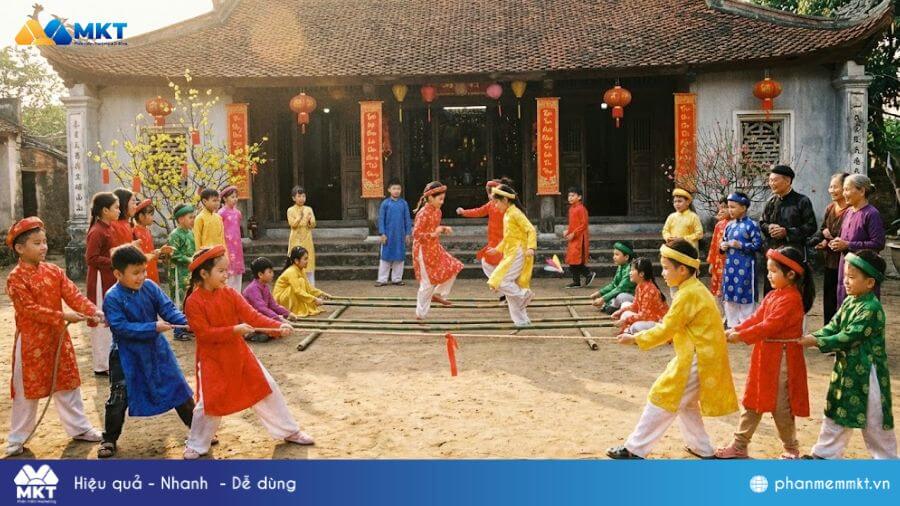 Hình ảnh trò chơi dân gian Hình ảnh ở quê dân dã