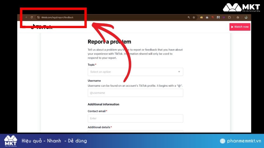 Liên hệ qua Trung tâm phản hồi Liên hệ qua Trung tâm phản hồi trên trình duyệt