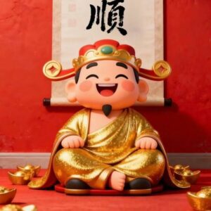 Bộ sưu tập ảnh thần tài 2026 siêu thu hút tài lộc 9 Những ảnh thần tài chibi cute 1