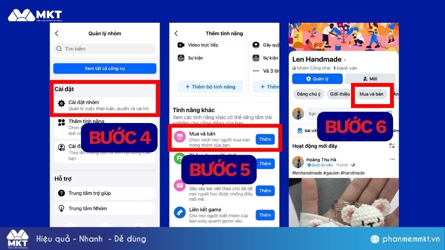 Cách bật bán hàng group Facebook trên điện thoại Hướng dẫn bật bán hàng group Facebook trên điện thoại
