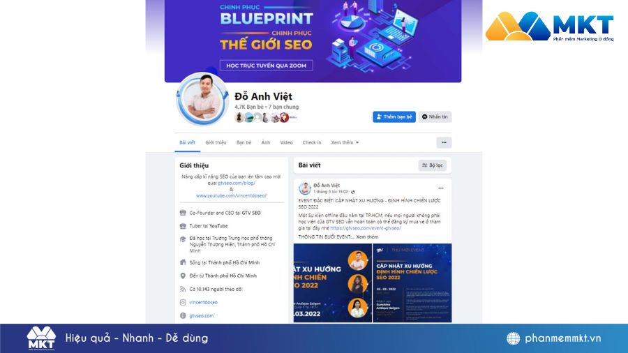 Xây dựng Profile uy tín trước khi đăng bài bán hàng trên các Group Cách đăng bài bán hàng trên Group Facebook thu hút khách hàng