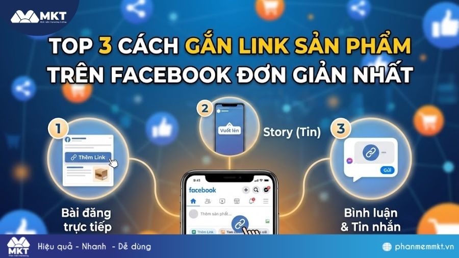 Top 3 cách gắn link sản phẩm trên Facebook đơn giản nhất 2 Cách gắn link sản phẩm trên Facebook đơn giản nhất