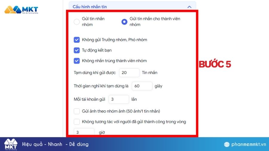 Gửi tin nhắn Zalo tự động vào các hội nhóm Gửi tin nhắn tự động vào các hội nhóm trên Zalo