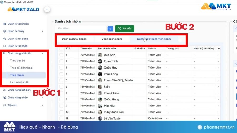 Gửi tin nhắn Zalo tự động vào các hội nhóm Hướng dẫn gửi tin nhắn tự động vào các hội nhóm