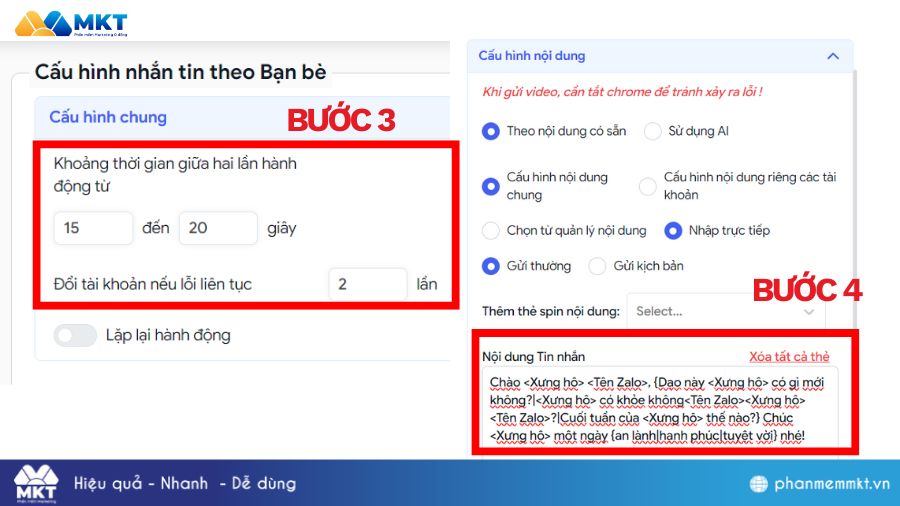 Gửi tin nhắn tự động cho tệp bạn bè Cách gửi tin nhắn tự động cho tệp bạn bè