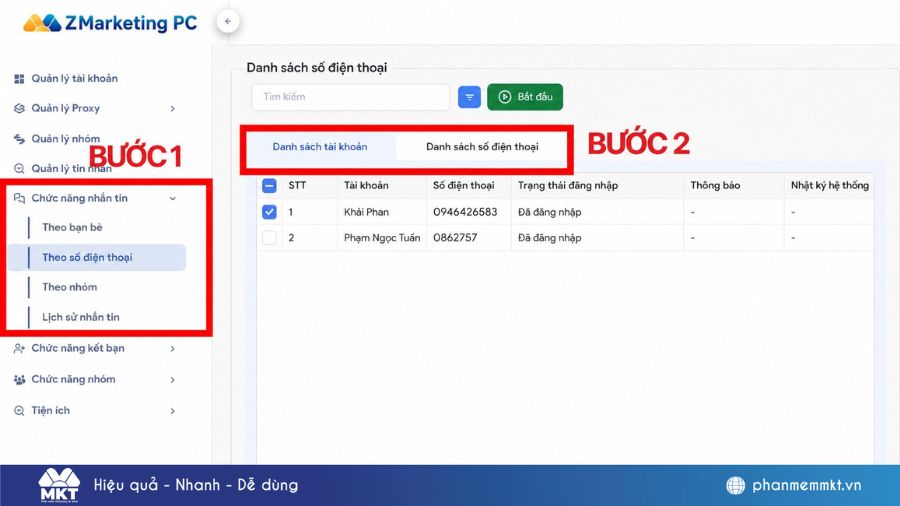 Cách gửi tin nhắn tự động trên Zalo bằng ZMarketing (PC) 3 Hướng dẫn gửi tin nhắn Zalo tự động theo số điện thoại