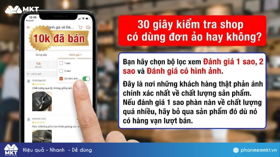 Nhận biết lượt mua ảo trên Shopee trong 30 giây Cách nhận biết lượt mua ảo trên Shopee trong 30 giây