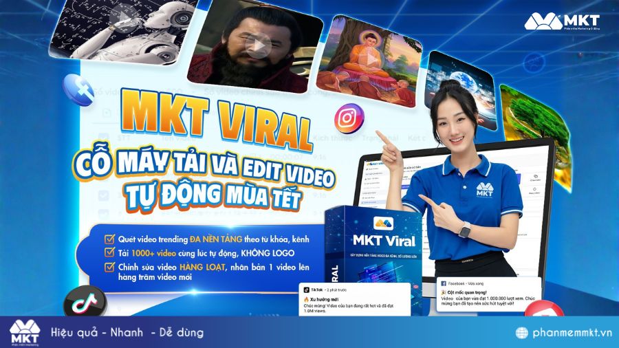 Hệ thống video ngắn tự động - MKT Viral Xây dựng hệ thống video ngắn tự động - MKT Viral