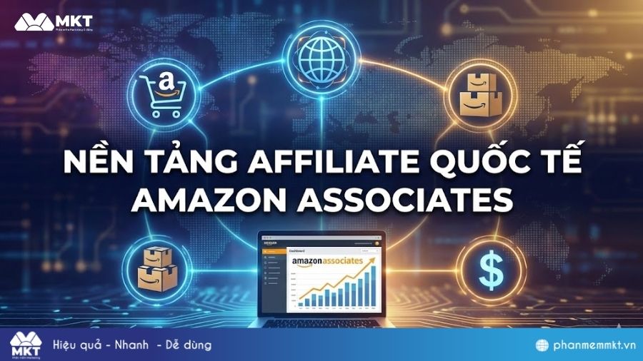 Amazon Associates Nền tảng affiliate quốc tế Amazon Associates