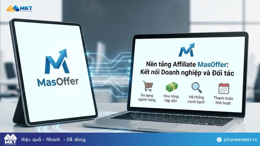 Affiliate Marketing MasOffer Nền tảng Affiliate Marketing MasOffer