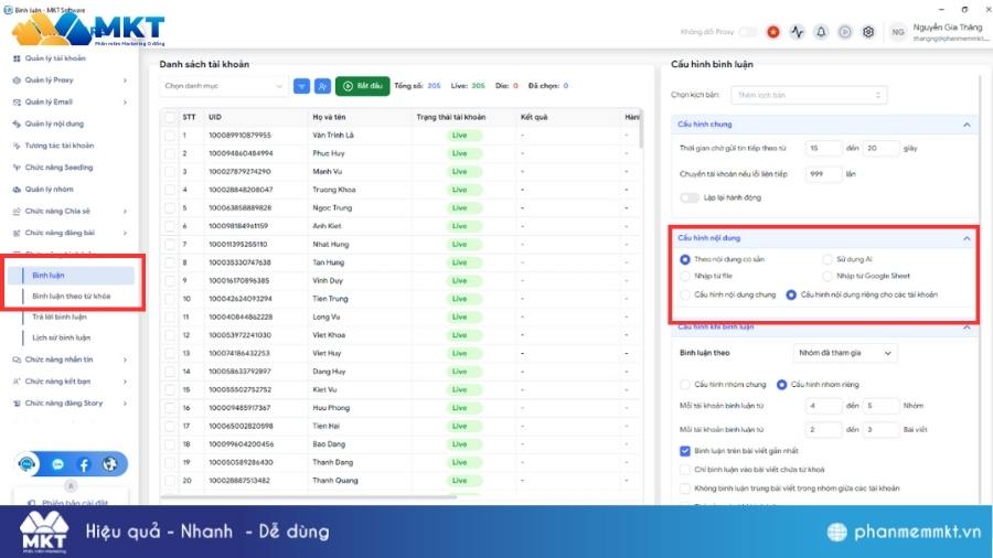 Lợi ích khi sử dụng tool rải link Facebook Tool rải link Facebook