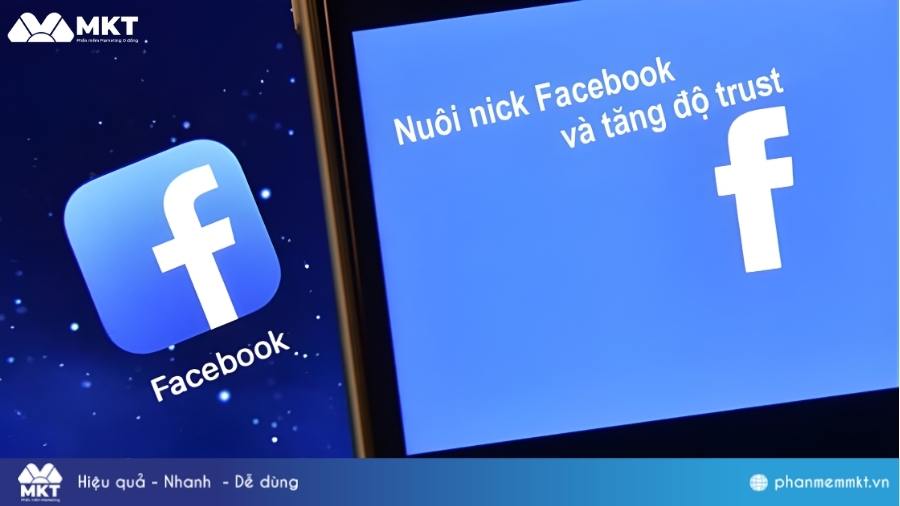 Nuôi tài khoản Facebook Tool rải link Facebook