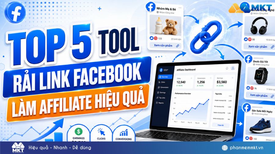 al post 621 Tool rải link Facebook