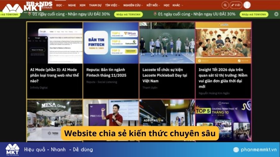 Website chia sẻ kiến thức Website Affiliate là gì