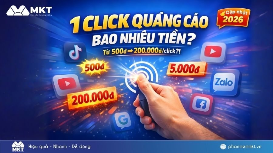 1 Click quảng cáo bao nhiêu tiền trên các nền tảng phổ biến nhất 2026 19 1 Click Quảng Cáo Bao Nhiêu Tiền? Cập Nhật 2026