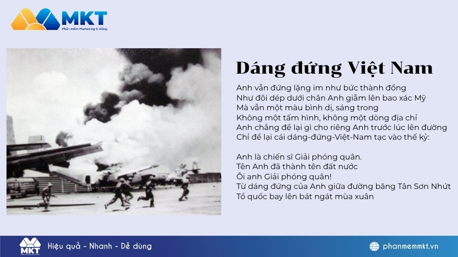 Bài thơ về người lính Bài thơ về người lính - Dáng đứng Việt Nam