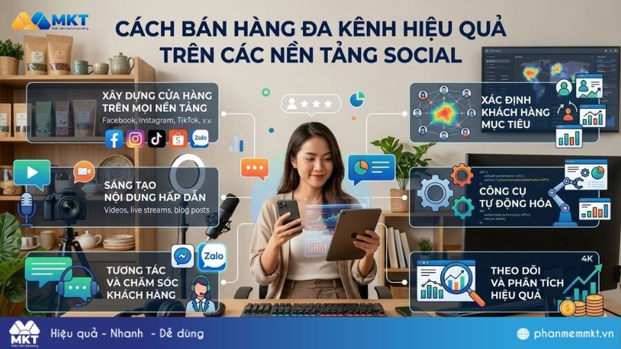 Cách bán hàng đa kênh hiệu quả trên các nền tảng social 5 Cách bán hàng đa kênh hiệu quả trên các nền tảng social