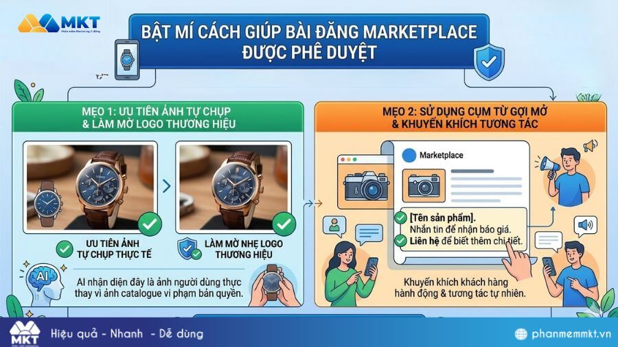 Cách giúp bài đăng Marketplace được phê duyệt Bật mí cách giúp bài đăng Marketplace được phê duyệt