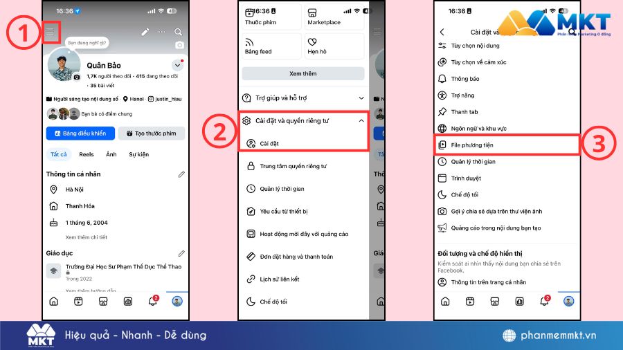Cách đăng video lên story facebook không bị mờ trên Iphone, Android và máy tính 1 Cách đăng video story Facebook không bị mờ cực dễ