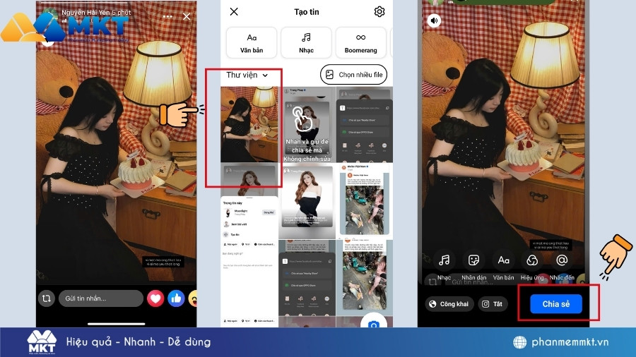Cách reup story Facebook bằng cách chụp màn hình Cách reup story Facebook bằng cách chụp màn hình