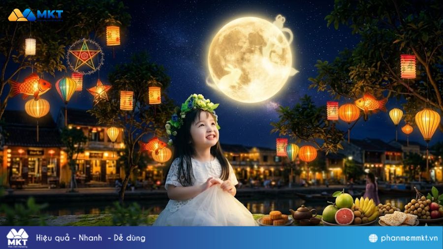 Câu lệnh ghép ảnh cho bé Câu lệnh ghép ảnh trung thu