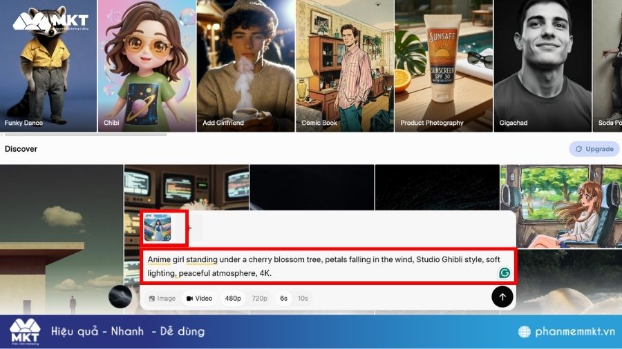 Hướng dẫn tạo video bằng Grok AI Tạo video bằng Grok AI