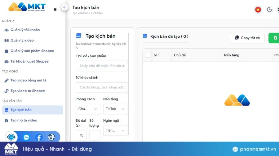 VIDEO AI - Tạo mô tả, hashtag cho video VIDEO AI - Tạo mô tả, hashtag video chuẩn SEO