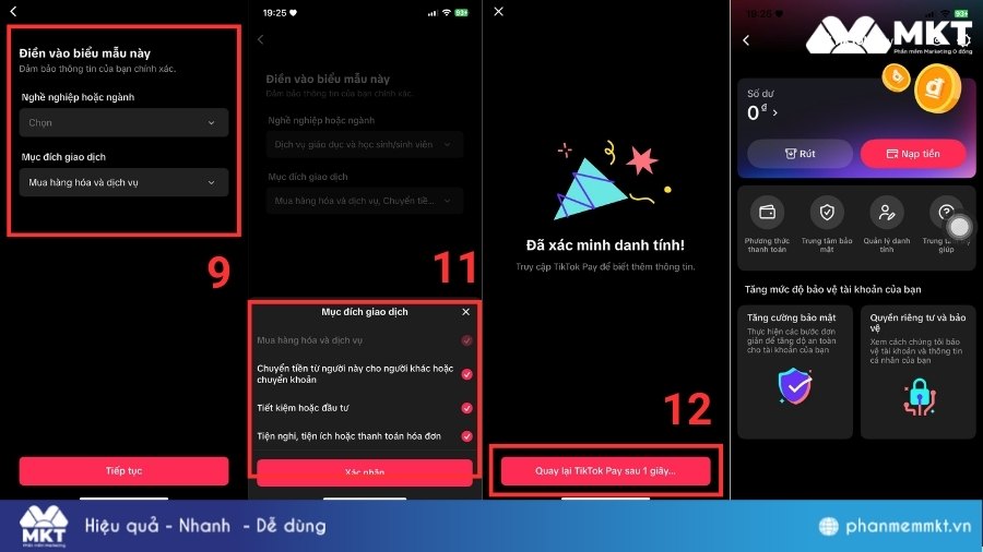 Lựa chọn nghề nghiệp và mục đích TikTok Pay là gì