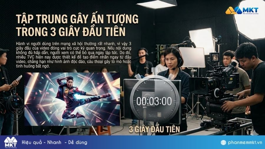 TVC gây ấn tượng TVC Gây ấn tượng trong 3 giây đầu tiên