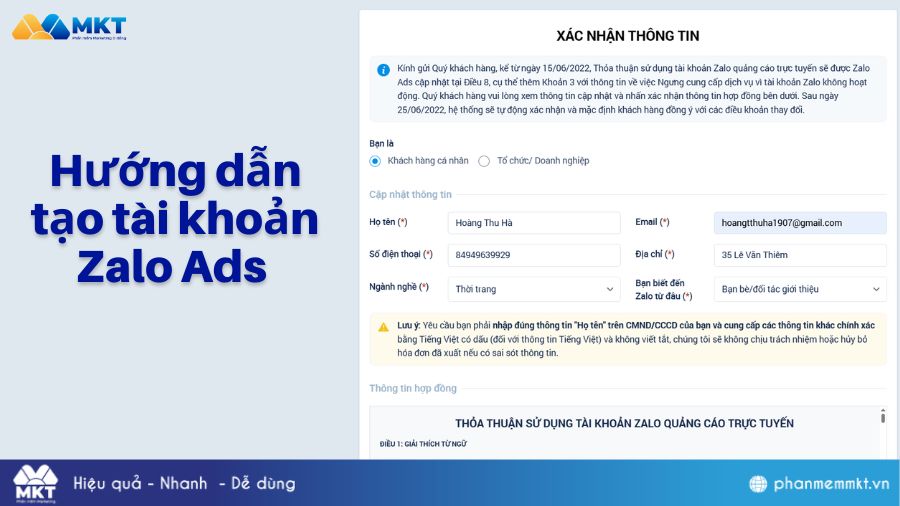 Zalo Ads là gì? Cách chạy Zalo Ads hiệu quả, tiết kiệm chi phí 3 Cách tạo tài khoản Zalo Ads