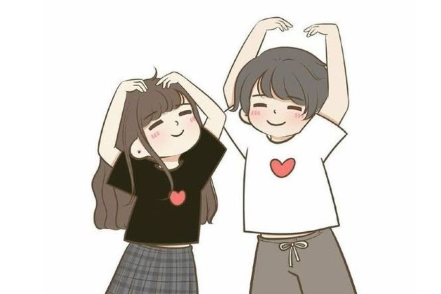 Avatar đôi dễ thương cho cặp đôi Avatar đôi dễ thương cho cặp đôi