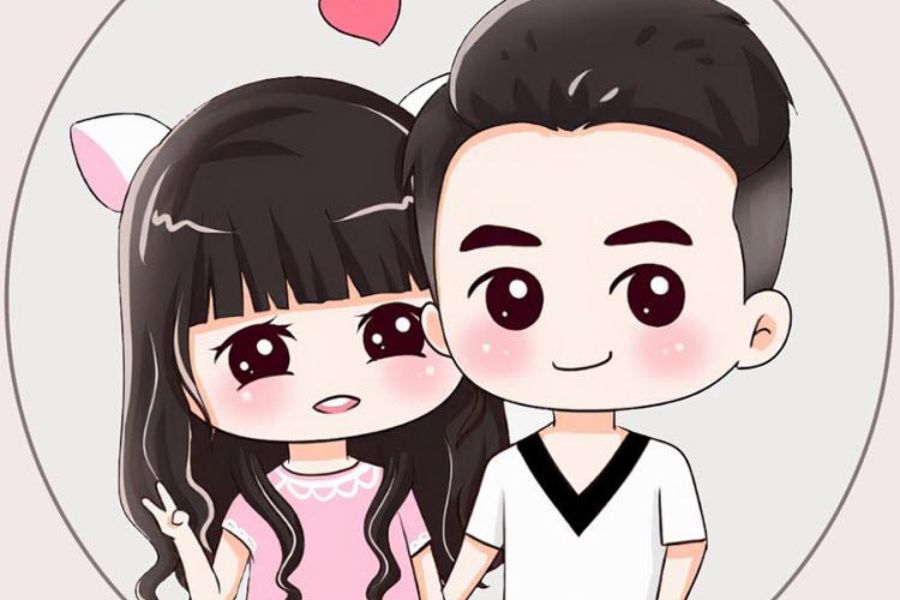Ảnh đại diện couple phong cách cute Ảnh đại diện couple phong cách cute