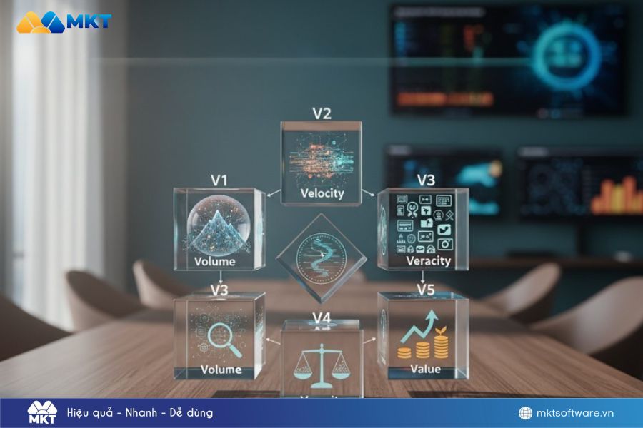 Đặc trưng của Big Data – Mô hình 5V Đặc trưng của Big Data – Mô hình 5V