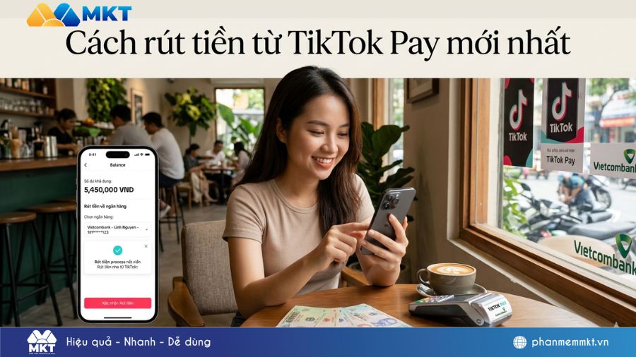 Cách rút tiền từ TikTok Pay mới nhất 2026: Tránh lỗi, nhận tiền nhanh