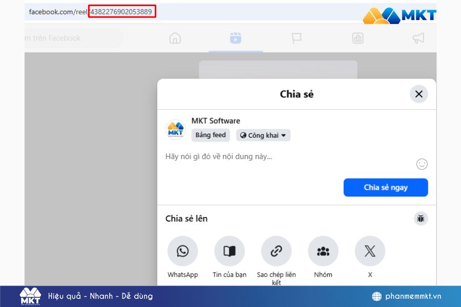 Dãy số ID video như trong hình Dãy số ID video như trong hình
