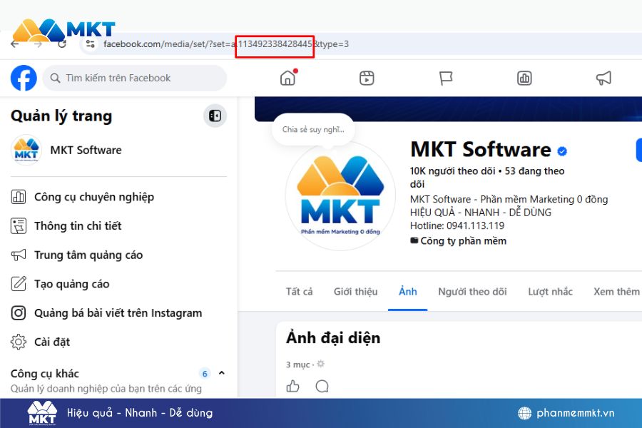 Dãy số ID ảnh Dãy số ID ảnh