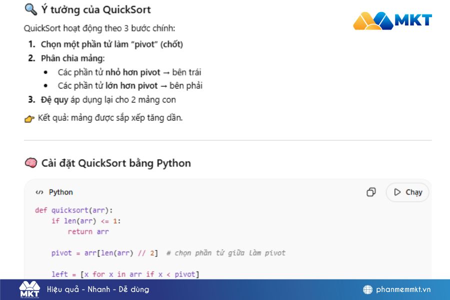 Kết quả tạo ra Kết quả tạo ra