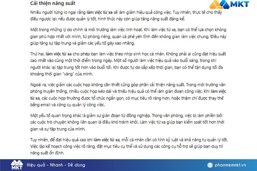Minh hoạ về kết quả tiếp theo được tạo ra từ mẫu câu lệnh ChatGPT viết blog Minh hoạ về kết quả tiếp theo được tạo ra từ mẫu câu lệnh ChatGPT viết blog