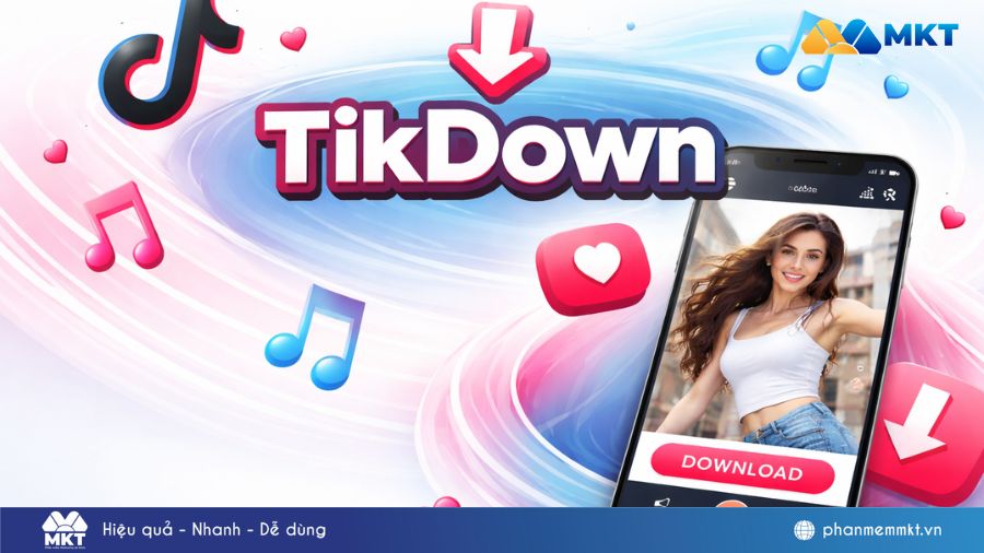 TikDown là gì? Cách tải video TikTok không logo nhanh nhất 2026 3 TikDown là gì? Cách tải video TikTok không logo nhanh nhất 2026