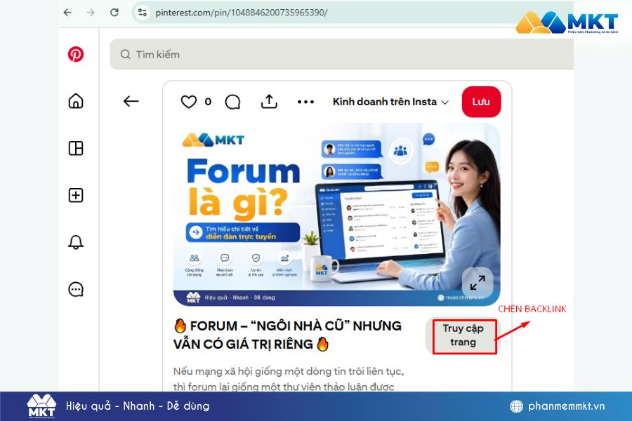 Minh hoạ về cách đi backlink pinterest, Facebook, YouTube, LinkedIn Minh hoạ về cách đi backlink pinterest, Facebook, YouTube, LinkedIn