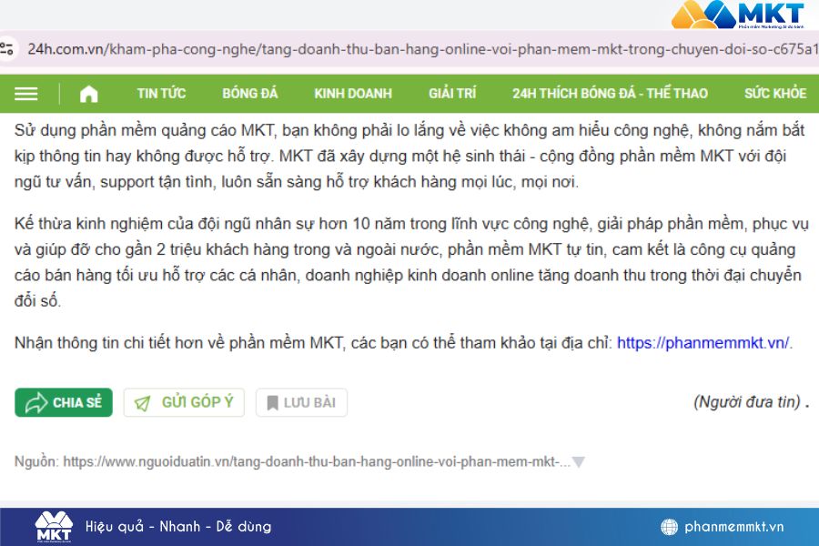 Minh hoạ về cách đi backlink hiệu quả với kênh Báo chí Minh hoạ về cách đi backlink hiệu quả với kênh Báo chí