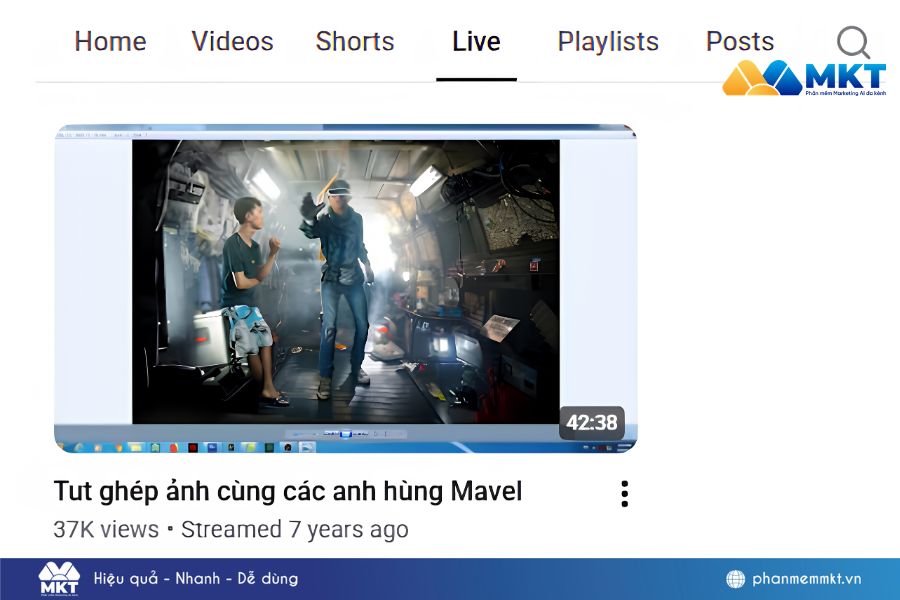 YouTube không hiển thị danh sách người đã xem lại livestream YouTube không hiển thị danh sách người đã xem lại livestream